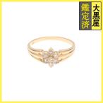 JEWELRY non бренд ювелирные изделия K18 кольцо кольцо D0.31ct 2.2g 12.5 номер 