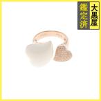 JEWELRY non бренд ювелирные изделия кольцо 12 номер K18 розовое золото ..13.89ct/ бриллиант 0.30ct