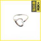 TIFFANY&CO Tiffany Open Heart кольцо серебряный примерно 2.4g #8 номер 
