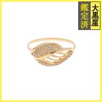 JEWELRY ювелирные изделия кольцо K18 бриллиант 0.25ct примерно 2.0g 16 номер 