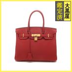 HERMES　エルメス　バーキン30　ルージュ/GP　トゴ　A刻印　ハンドバッグ