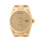 ROLEX ロレックス ウォッチ デイデイト 10PD 時計 18038A  腕時計 K18イエローゴールド  イエロー文字盤 メンズ【中古】431