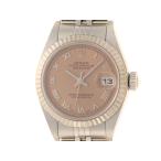 ROLEX  ロレックス  腕時計  デイトジャスト  79174  SS/K18WG  ピンクローマ文字盤　レディース時計  207【中古】2143500298961
