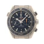 OMEGA オメガ シーマスター プラネットオーシャン600M クロノグラフ 232.90.46.51.03.001 腕時計 チタン/セラミック ブルー【中古】472
