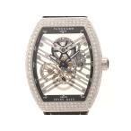 FRANCK MULLER フランクミュラー ウォッチ ヴァンガード 7デイズ  V45S6SQTD ACNR 腕時計 SS スケルトン文字盤 メンズ【中古】472
