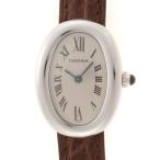 CARTIER カルティエ ベニュワール W1516856 腕時計 K18ホワイトゴールド K18WG/本革 クオーツ レディース【中古】432 2147200587417