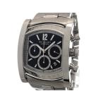 BVLGARI ブルガリ アショーマ AA48SCH 腕時計 ステンレススチール ブラック文字盤 自動巻き メンズ【中古】472