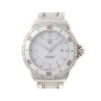 TAG HEUER タグホイヤー フォーミュラ1・ダイヤベゼル WAH1313.BA0868 腕時計 SS ステンレス ホワイトセラミック クォーツ【中古】460