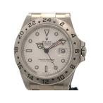 ROLEX ロレックス エクスプローラーII 16570 腕時計 ステンレススチール ホワイト文字盤 自動巻き メンズ【中古】472