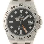 ROLEX ロレックス エクスプローラーII 216570 腕時計 ステンレススチール ブラック文字盤 メンズ【中古】472
