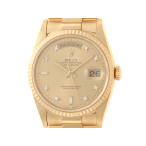 ROLEX ロレックス デイデイト18238A 腕時計 イエローゴールド シャンパン/旧10PD L番刻印 レディース【中古】432