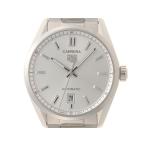 TAG HEUER タグホイヤー カレラ・カレラ デイト キャリバー5 WBN2111.BA0639 腕時計 SSステンレス 自動巻き シルバー文字盤 【中古】460