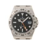 ROLEX ロレックス エクスプローラーII 226570 腕時計 ステンレススチール ブラック メンズ【中古】431