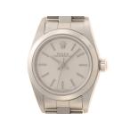 ROLEX ロレックス オイスター パーペチュアル24 76080 腕時計 ステンレススチール シルバー レディース【中古】472