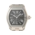 CARTIER カルティエ ウォッチ ロードスター LM W62041V3 腕時計 SS ステンレススチール 自動巻き ブラックローマ文字盤 メンズ【中古】460