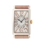 FRANCK MULLER フランクミュラー ロングアイランド レリーフ 902QZ REL ST G 腕時計 ステンレススチール/14221 ピンク 【中古】437