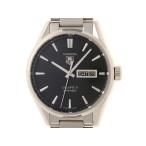TAG HEUER タグホイヤー カレラ・デイデイト・キャリバー5 WAR201A.BA0723 腕時計 SS 自動巻き ブラック文字盤 メンズ【中古】【473】