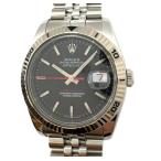 ROLEX ロレックス ウォッチ ターノグラフ ジュビリーBL 時計 116264 腕時計 ステンレス/ホワイトゴールド シルバー メンズ【中古】436