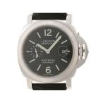 PANERAI パネライ ルミノール マリーナ PAM00104/OP6693 ステンレススチール ブラック 自動巻き メンズ【432】2148104042873