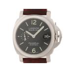 PANERAI パネライ ルミノール マリーナ PAM00048/OP6690 ブラック ステンレススチール/レザー メンズ 2148104042880 【200】【中古】