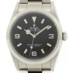 ROLEX ロレックス エクスプローラーI 114270 腕時計 ステンレススチール ブラック文字盤 メンズ【中古】472