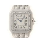 CARTIER カルティエ ウォッチ パンテール ドゥ カルティエMM・ダイヤベゼル W4PN0008 腕時計 ステンレス シルバー レディース【中古】431