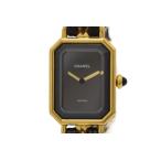 CHANEL シャネル ウォッチ プルミエールS 時計 H0001 腕時計 ステンレススチール/GP/レザー ゴールド レディース【中古】460