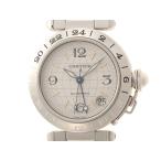 CARTIER カルティエ ウォッチ パシャC メリディアン 時計 W31029M7 腕時計 ステンレススチール シルバー ユニセックス【中古】433