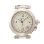 CARTIER カルティエ ウォッチ パシャC 時計 W31015M7 腕時計 ステンレス ホワイト ボーイズ【中古】432