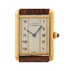 CARTIER カルティエ マストタンクLM  腕時計 シルバー925 レザー アイボリー レディースW1002653 【471】2148104092328