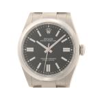 ROLEX ロレックス オイスター パーペチュアル41 134300 腕時計 ステンレススチール ブラック文字盤 メンズ【中古】【472】SJ