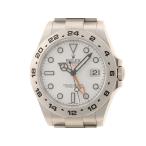 ROLEX ロレックス ウォッチ エクスプローラー2 時計 216570 腕時計 ステンレススチール ホワイト 自動巻き メンズ【432】2148104092571