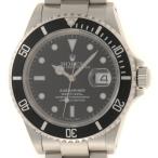 ROLEX ロレックス サブマリーナ16610 腕時計 ステンレススチール ブラック メンズ【中古】437