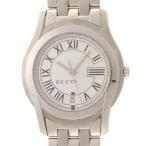 GUCCI グッチ Gクラス 5500M クオーツ ステンレス シルバー文字盤メンズ【中古】【430】2148104102225