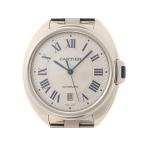 CARTIER カルティエ ウォッチ クレ ドゥ カルティエ 時計 WSCL0007 腕時計 ステンレススチール シルバー文字盤 シルバー メンズ【中古】431