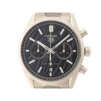 TAG HEUER タグホイヤー カレラ クロノグラフ TOMIYAコラボ CBN201A.FC6539 SS 腕時計 自動巻 ブルー文字盤 メンズ【中古】473