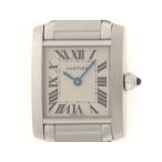 CARTIER カルティエ ウォッチ タンクフランセーズSM 時計 W51008Q3 腕時計 ステンレススチール シルバー文字盤 レディース【中古】471