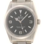 ROLEX ロレックス エクスプローラー1 14270 腕時計 ステンレススチール ブラック メンズ【中古】437