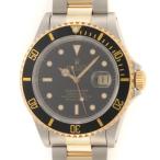 ROLEX ロレックス サブマリーナ 16613 腕時計 ステンレススチール/K18イエローゴールド ブラック メンズ【中古】431