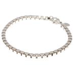 TIFFANY&amp;Co. Tiffany венецианский BL/SV/15.3g браслет серебряный 925 SV925 серебряный 925 печать мужской [ б/у ]433