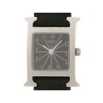 HERMES エルメス ウォッチ Hウォッチ 時計 HH1.210 腕時計 ステンレススチール ブラック クオーツ レディース【432】2148104127891