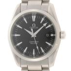 OMEGA オメガ シーマスター アクアテラ 2518.50 腕時計 ステンレス ブラック文字盤 メンズ クォーツ【中古】473