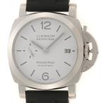 PANERAI パネライ ルミノール マリーナ・クアランタ PAM01371 腕時計 スティール/ラバー ホワイト文字盤 メンズ【中古】472