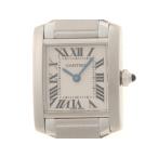 CARTIER カルティエ タンクフランセーズSM W51008Q3 腕時計 スティール レディース【中古】472
