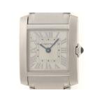 CARTIER カルティエ タンクフランセーズSM 時計 WSTA0065 腕時計 ステンレススチール シルバー クオーツ レディース【432】2148104136633