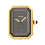 CHANEL シャネル プルミエールM H0001 腕時計 GP ブラック文字盤 レディース【中古】473