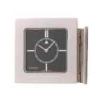 GUCCI Gucci дорожные часы 0840 настольные часы нержавеющая сталь серебряный кварц [ б/у ]473