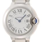 CARTIER カルティエ バロンブルー ドゥ カルティエ 28ｍｍ W69010Z4 腕時計 スティール シルバー文字盤 レディース【中古】472