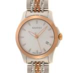 GUCCI グッチ 126.5 126.5 腕時計 ステンレススチール/GP GP シェル/GG柄 クオーツ レディース【中古】433 2148104170798