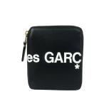 ショッピングギャルソン 【並行輸入品】コムデギャルソン COMME des GARCONS 二つ折り財布 SA2100HL HUGE LOGO ロゴ 小銭入れ付き ミニ財布 レディース メンズ ユニセックス